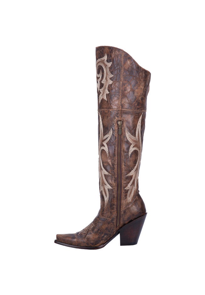 Jilted Over The Knee Western Boot, , alternate image number 3