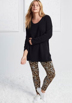 Plus Size Casual Leggings
