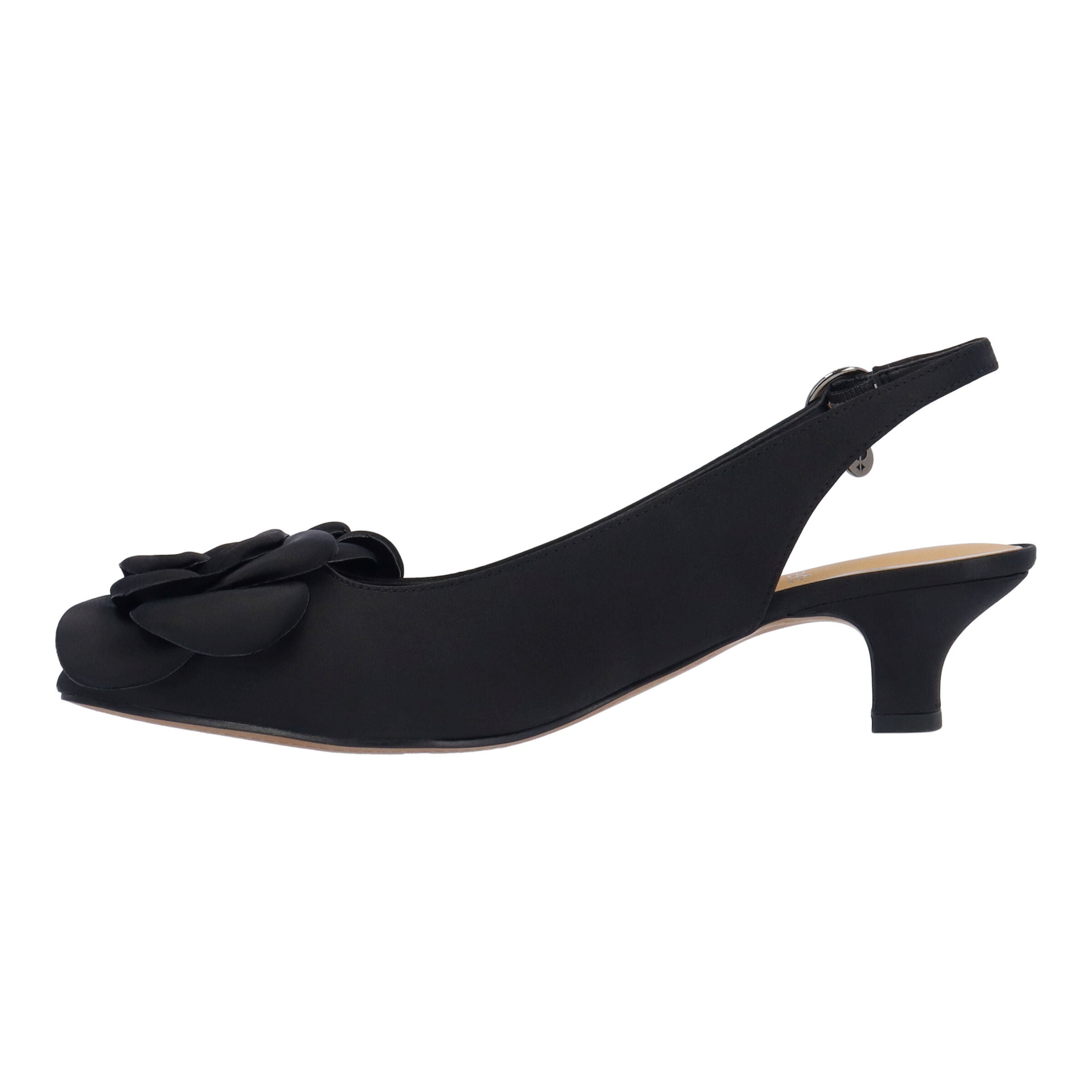 Jozey Slingback Pump, BLACK, alternate image number 4