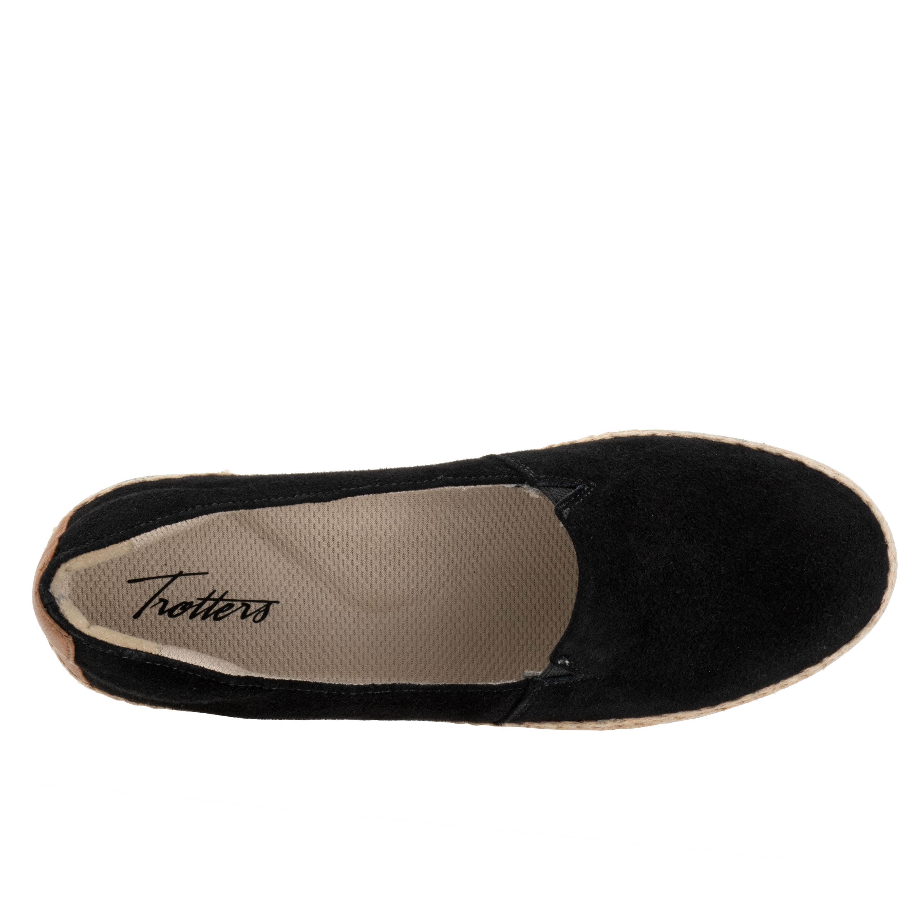 Accent Flat, BLACK SUEDE, alternate image number 3