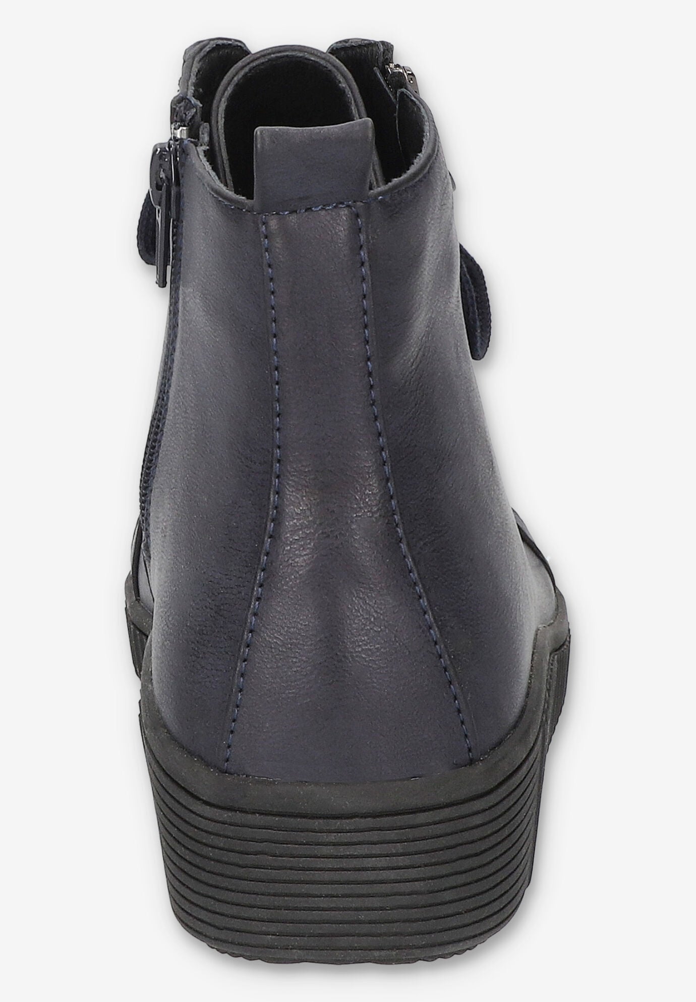 Hollyann Slip-Resistant Ankle Boot, NAVY BURNISHED, on-hover image number 1