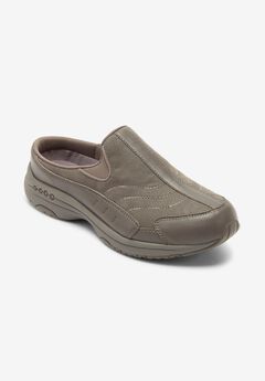 The Leather Traveltime Slip On Mule