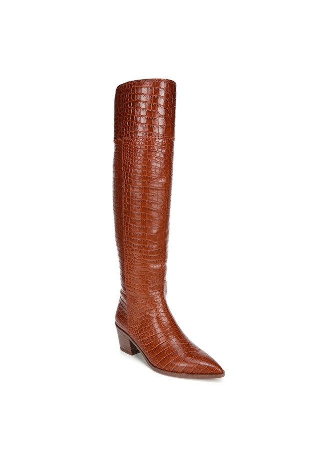 Shannon Wide Calf Boot by Franco Sarto, WALNUT, hi-res image number 0