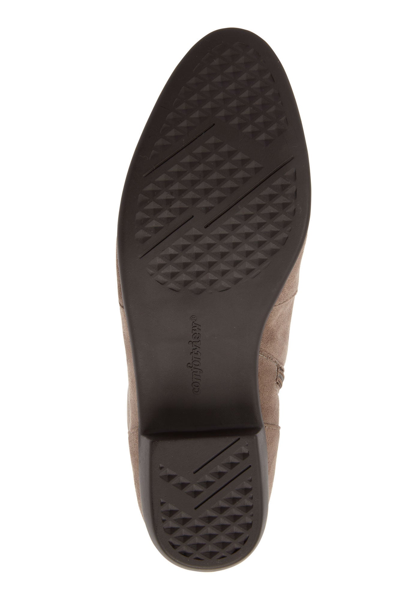 The Shelly Tall Wide Calf Boot By Comfortview, DARK TAUPE, alternate image number 2