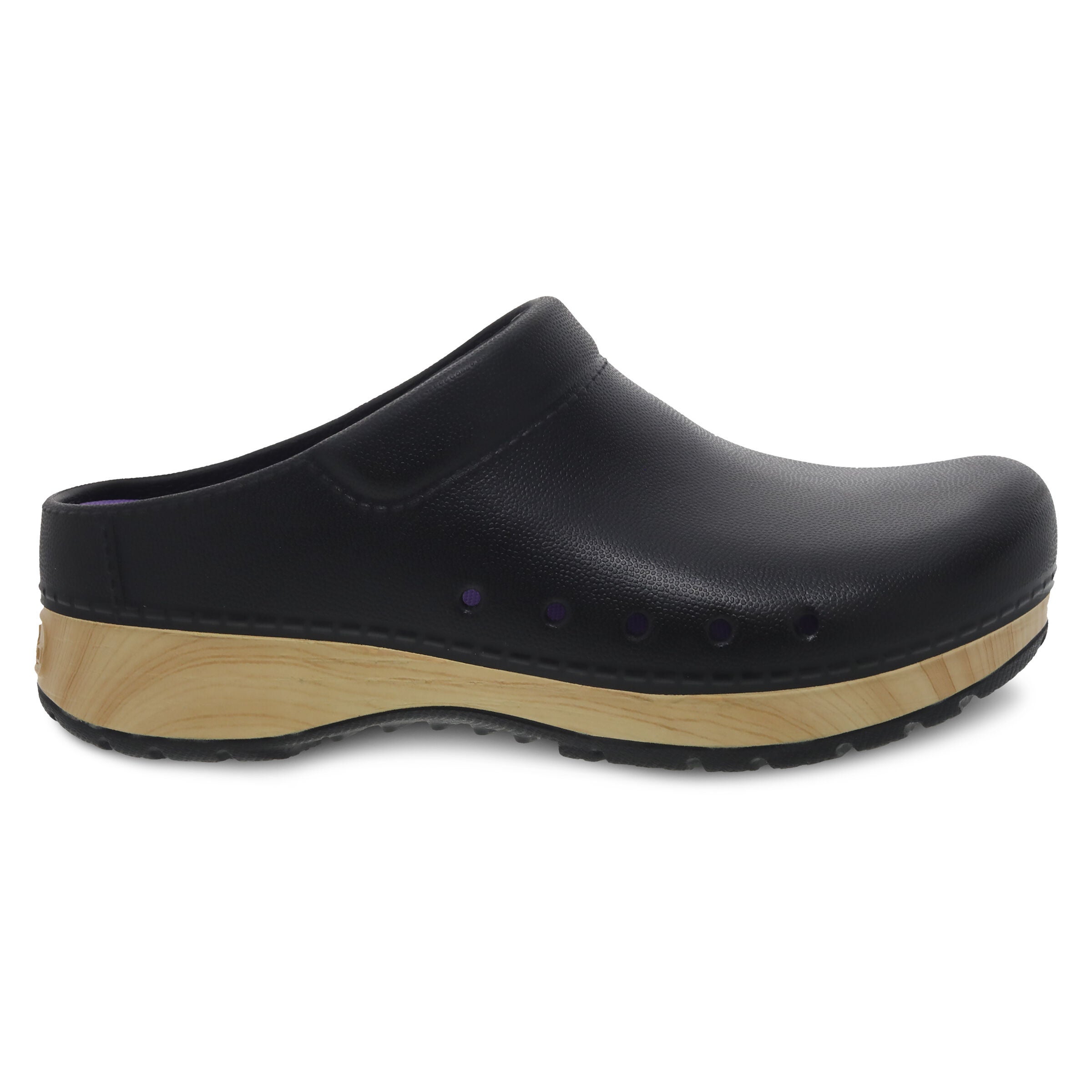 Kane Molded Clog, BLACK, alternate image number 4