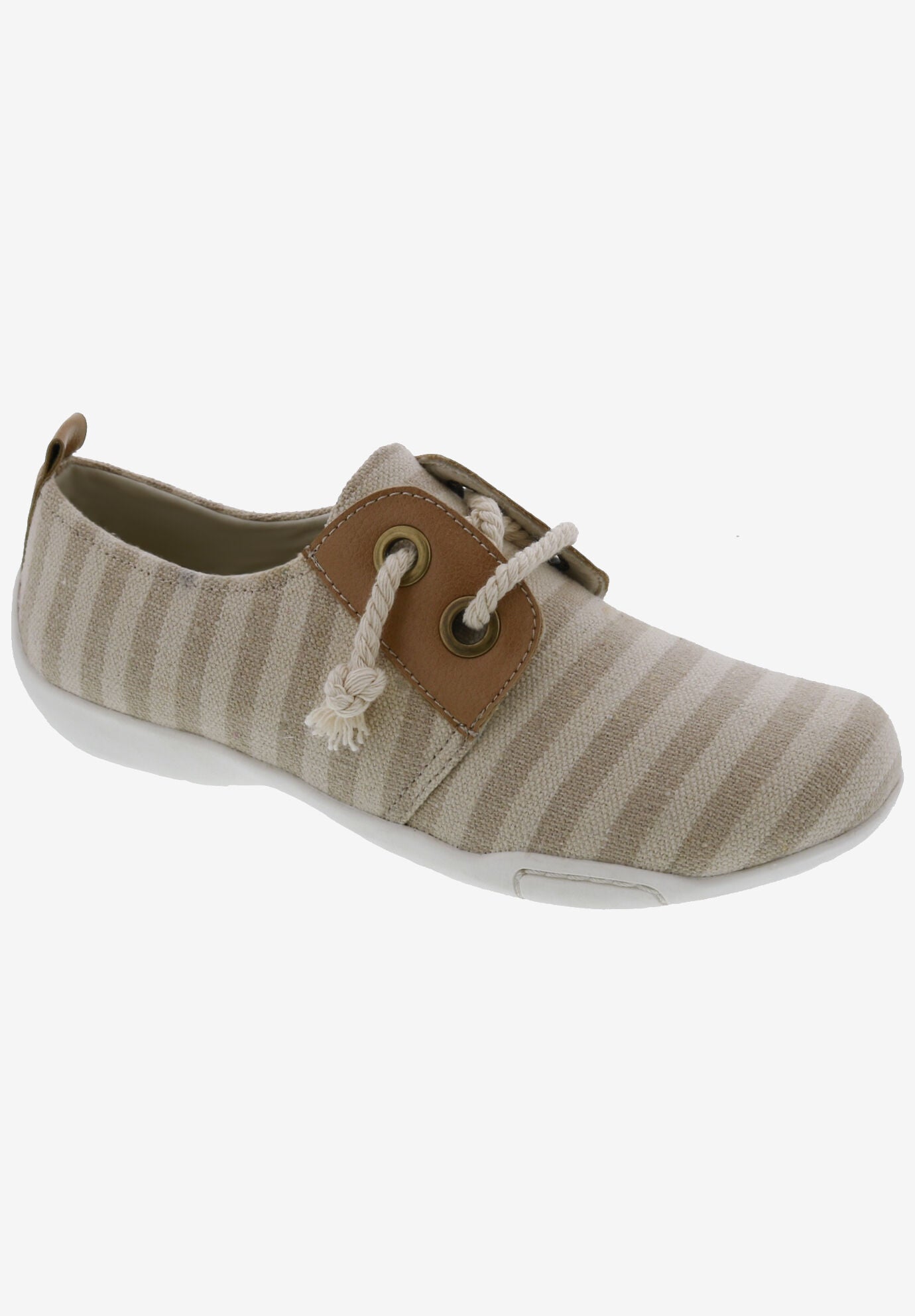 Calypso Slip On Flat, SAND CREAM STRIPE, hi-res image number 0