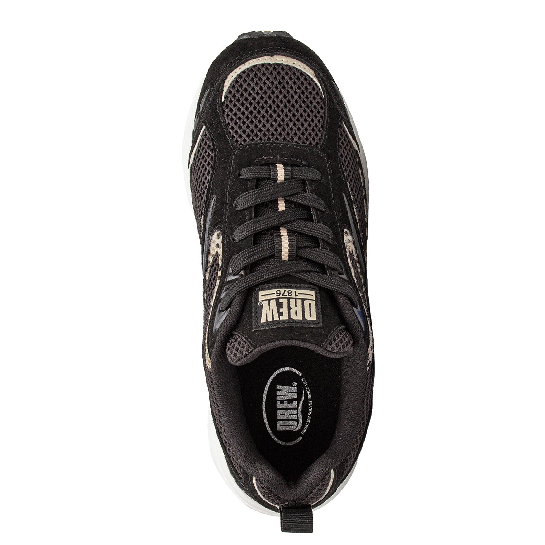 Fiona Arch Support Sneaker, BLACK LEOPARD, alternate image number 5