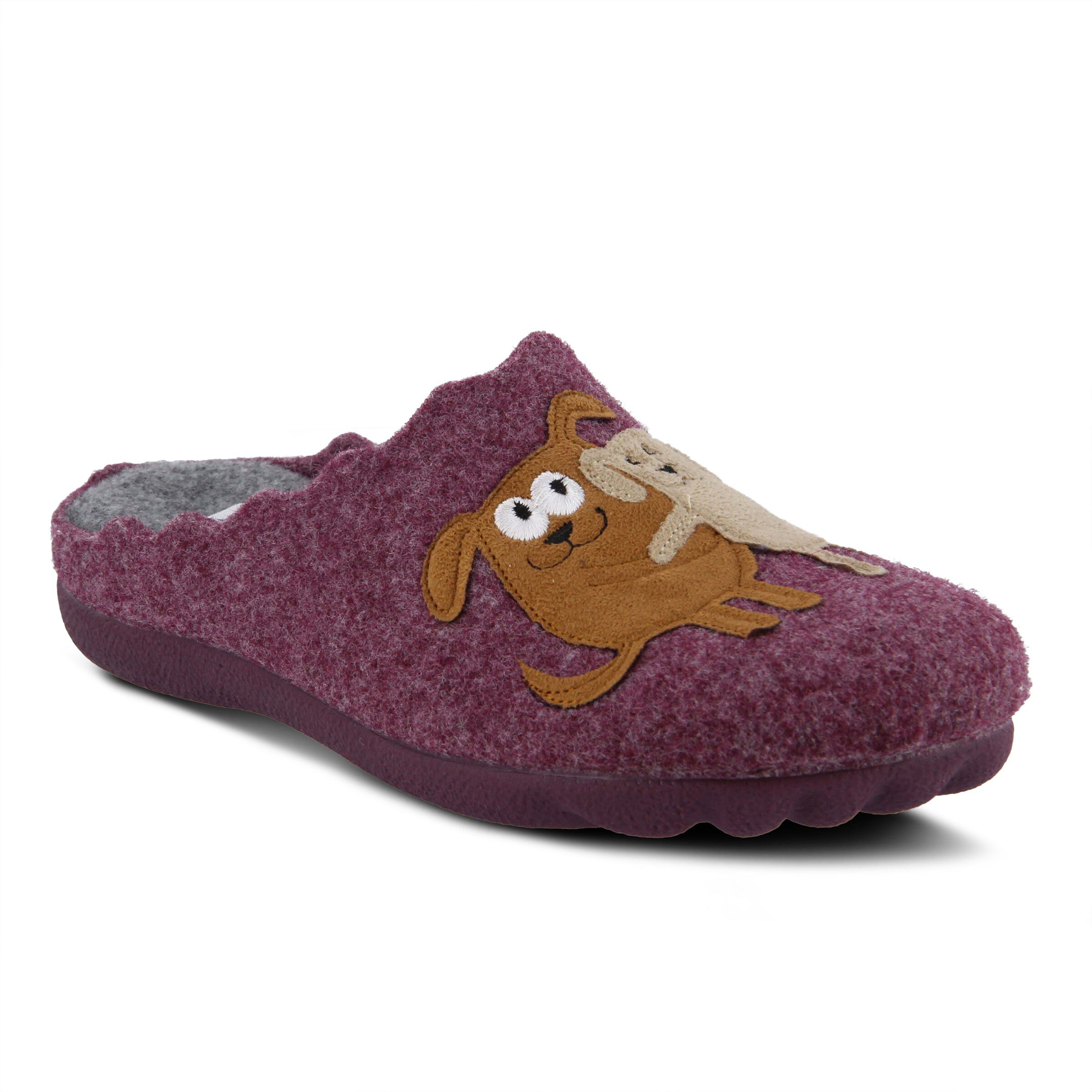 Petlove Slippers, BORDEAUX, hi-res image number 0
