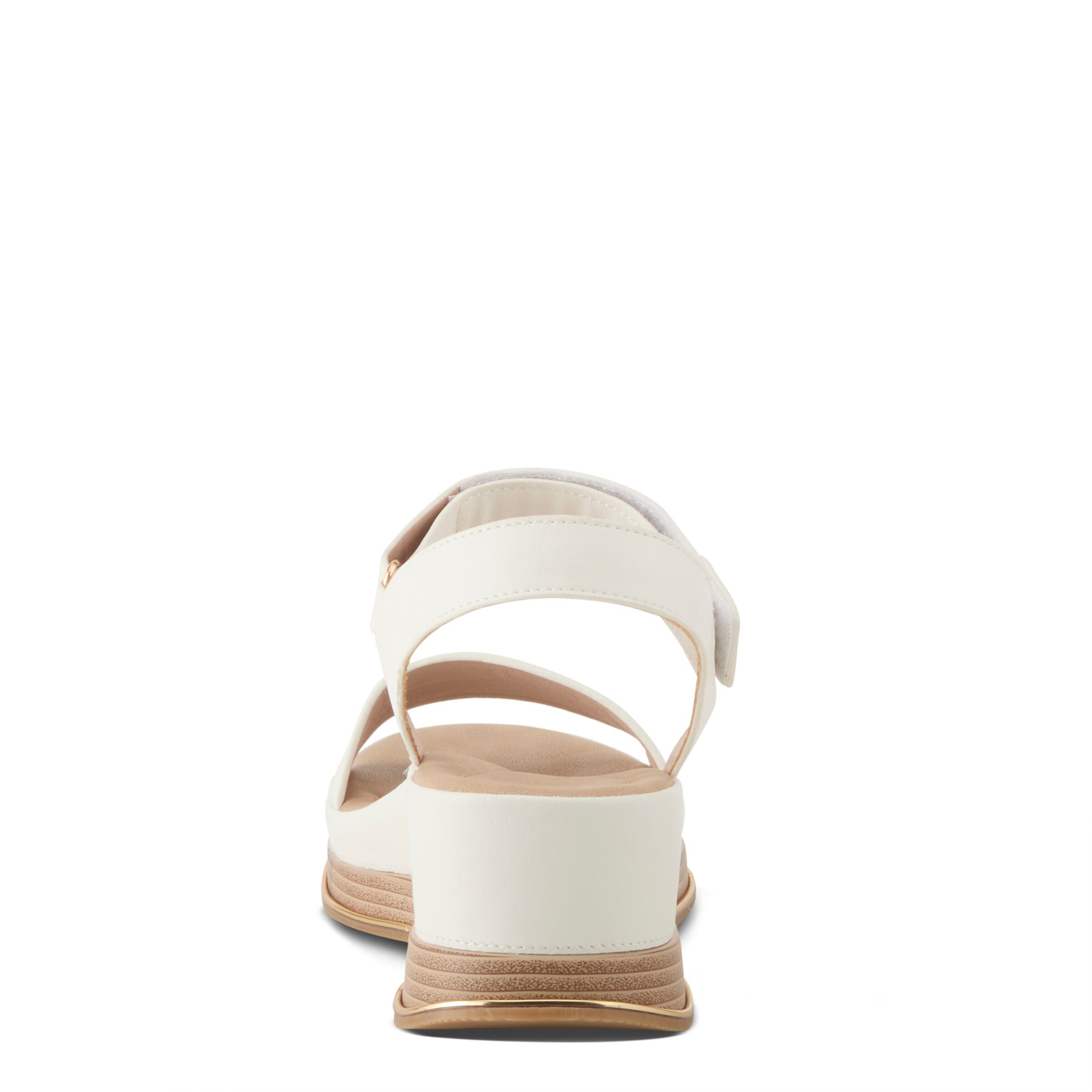 Sahil Wedge Sandal, WHITE, on-hover image number 1