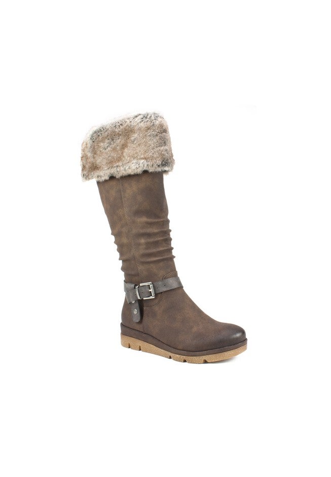 Merridan Tall Boot by Cliffs by White Mountain, BROWN, hi-res image number null
