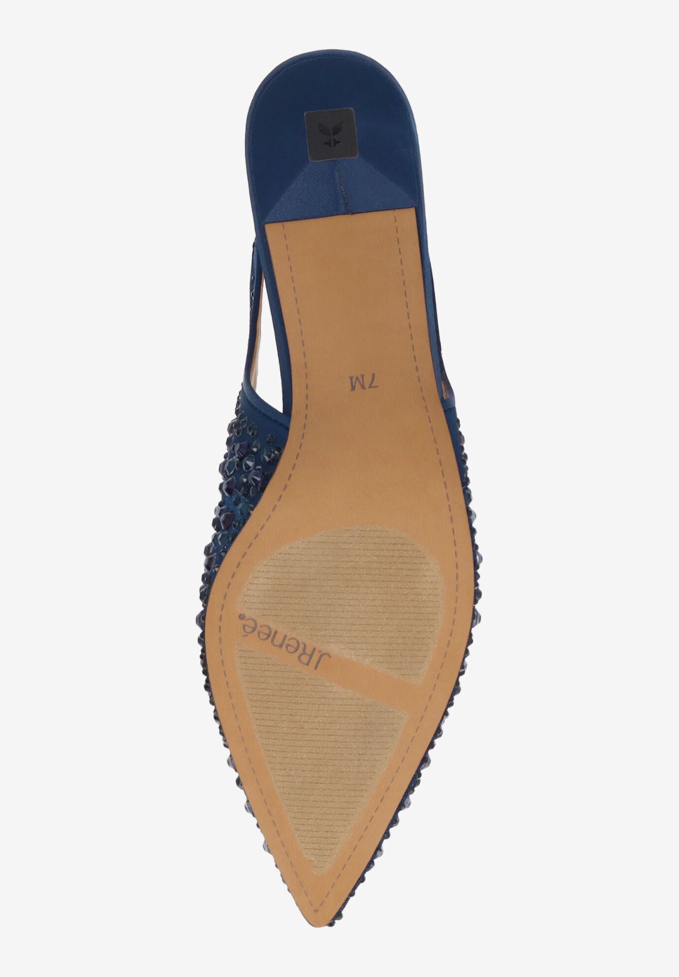 Tressa SlingbackPump, NAVY, alternate image number 6