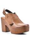 Thalia Casual Mule, TAN BURNISHED SMOOTH, hi-res image number null