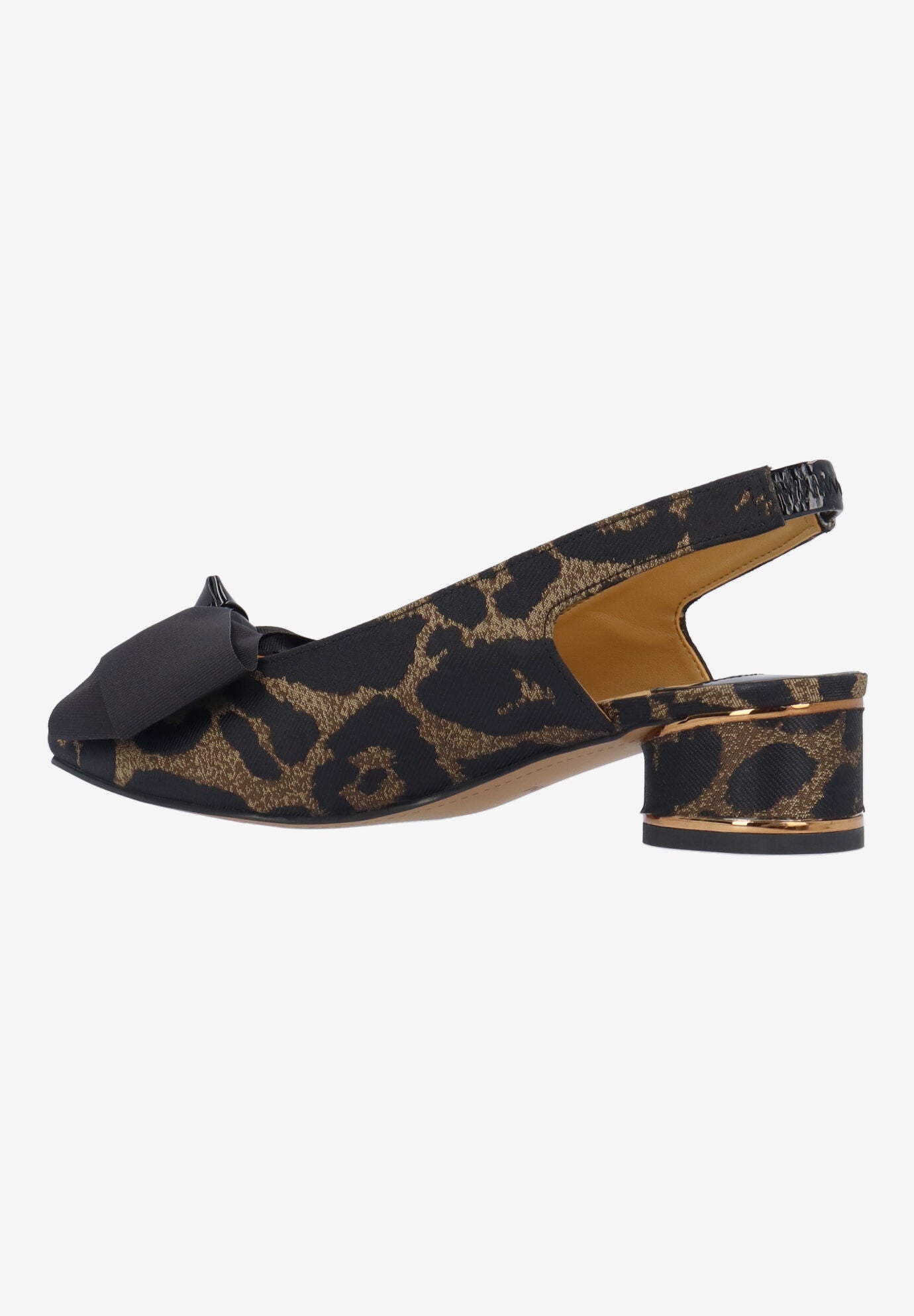 Lazule Sling Back Pump, BROWN BLACK, alternate image number 5