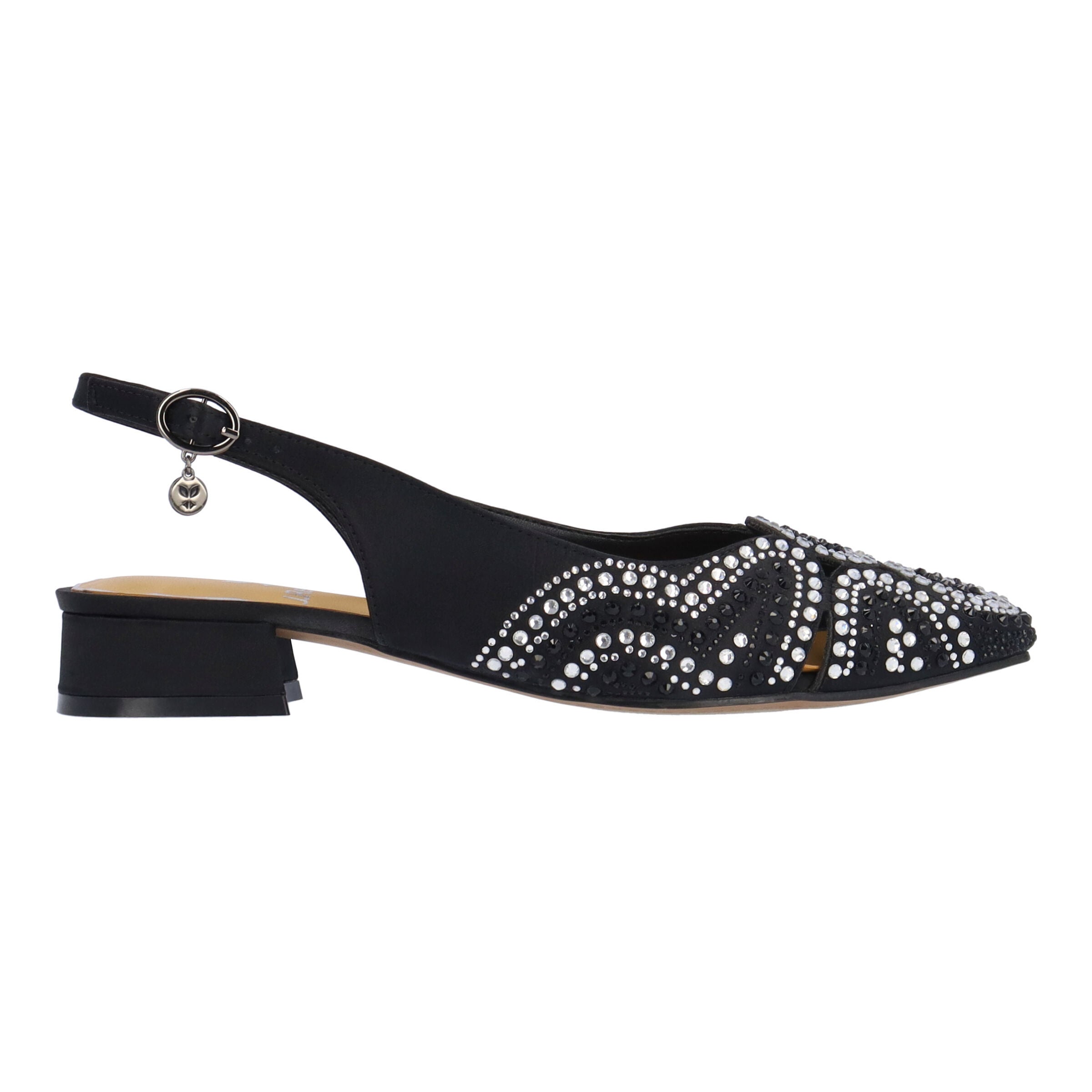 Nicolette Slingback Pump, BLACK, alternate image number 3