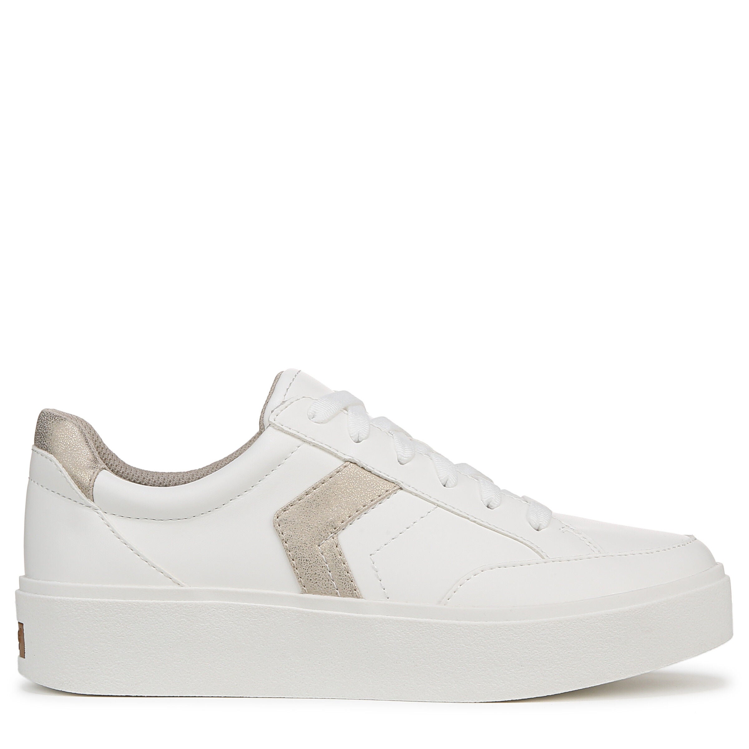 Madison Lace Sneaker, WHITE LIGHT GOLD, alternate image number 3
