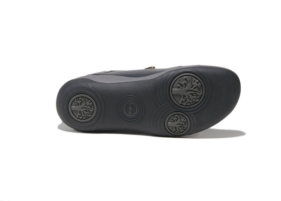Alma Hands-Free Slip-On Flat, NAVY, alternate image number 4