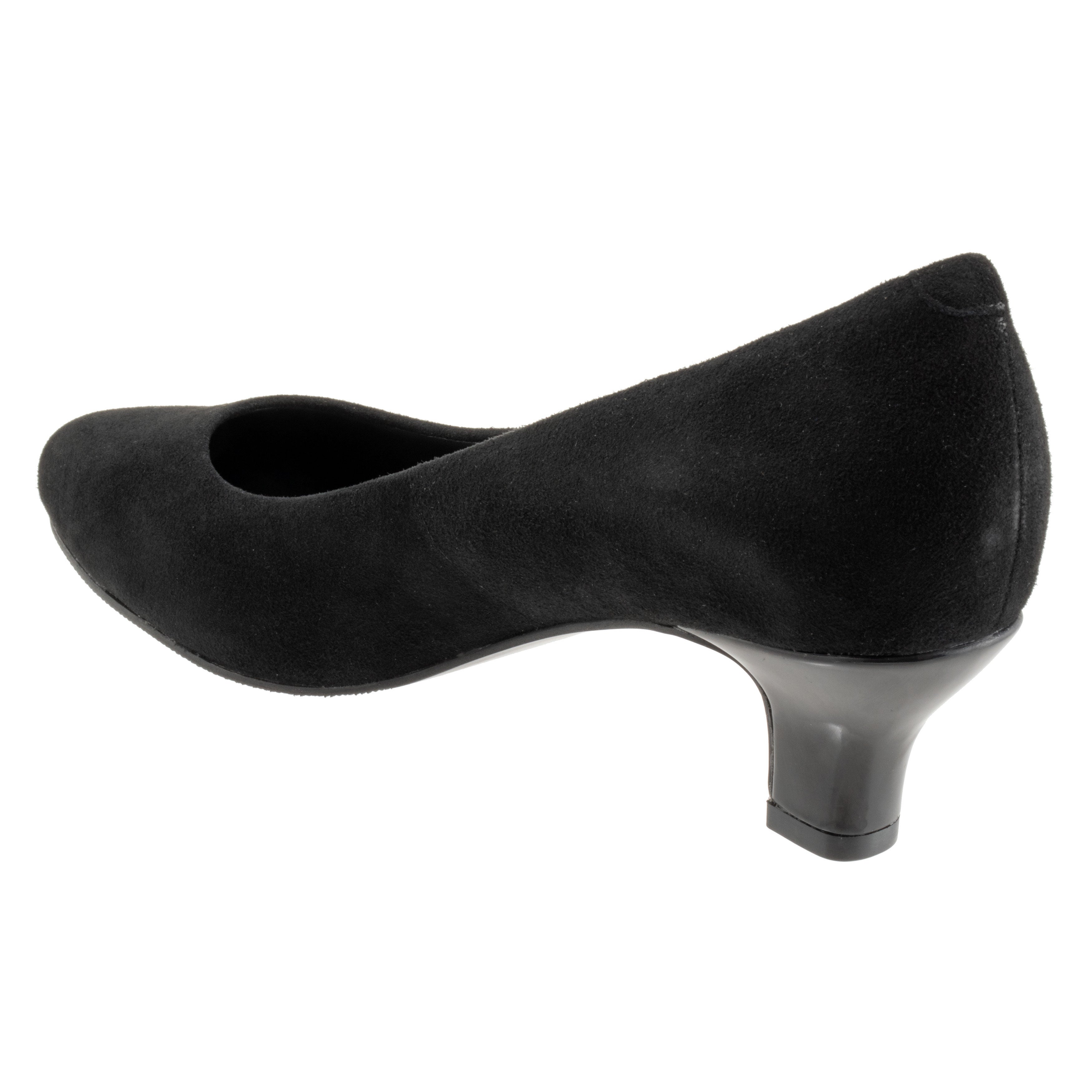 Kate Pump, BLACK SUEDE, on-hover image number 1