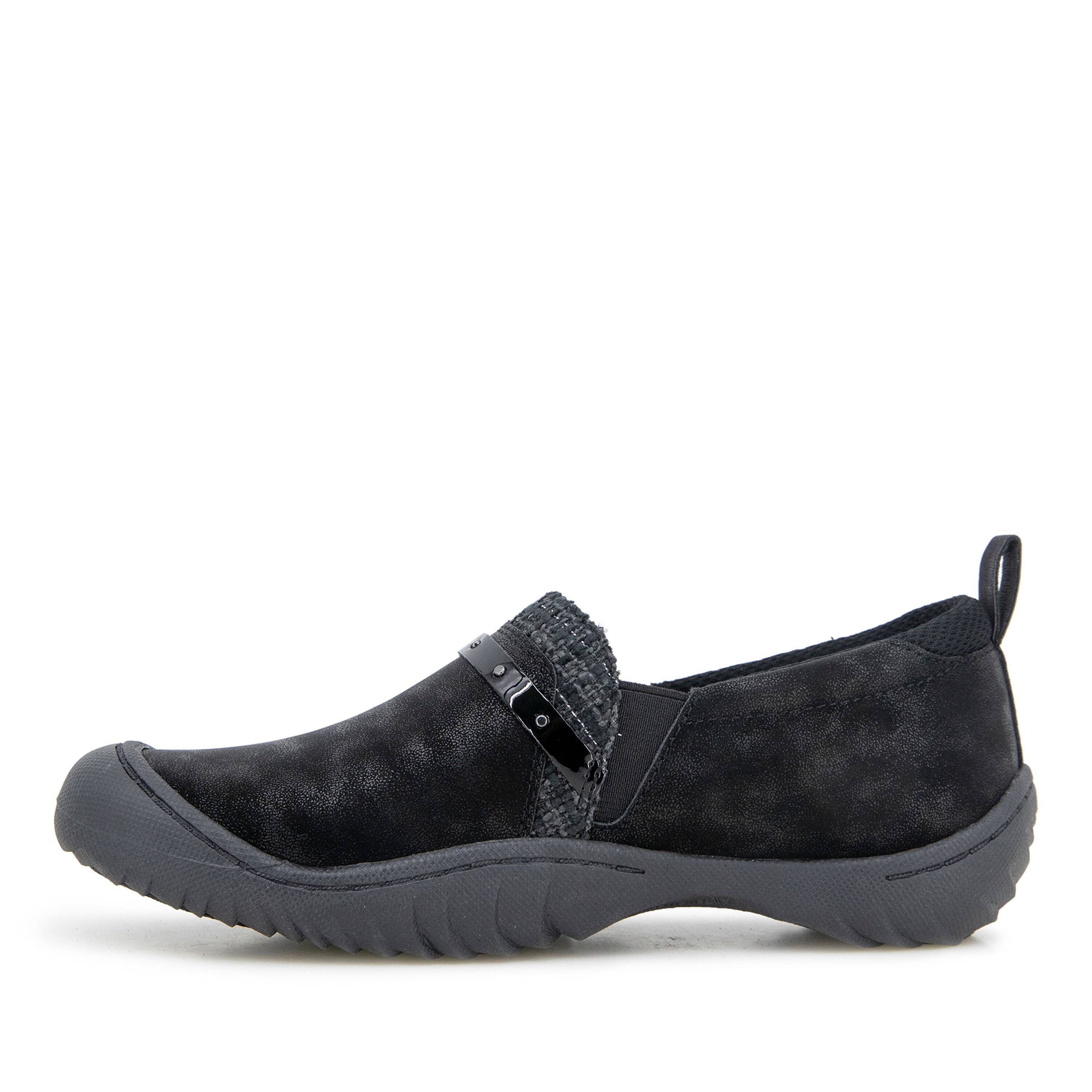Mavis Slip-On Flat, BLACK, alternate image number 3
