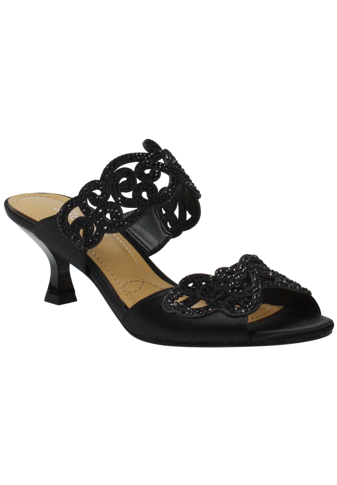 Francie Dress Shoes by J. Renee®, BLACK BLACK, hi-res image number 0