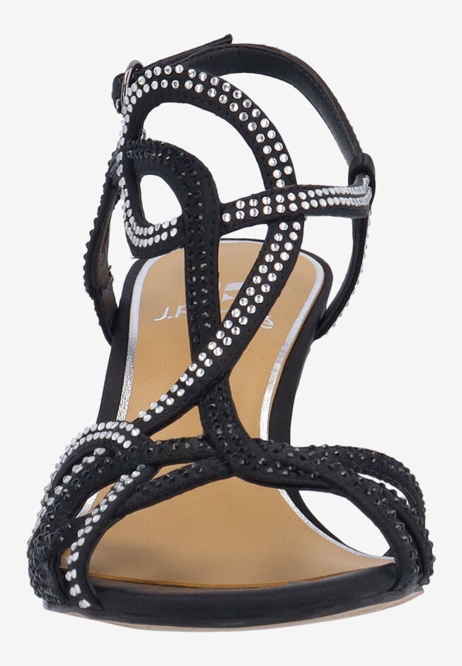 Lulah Strappy Sandal, BLACK, alternate image number 3