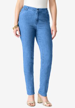 Plus Size Classic Stretch Straight Leg Jean