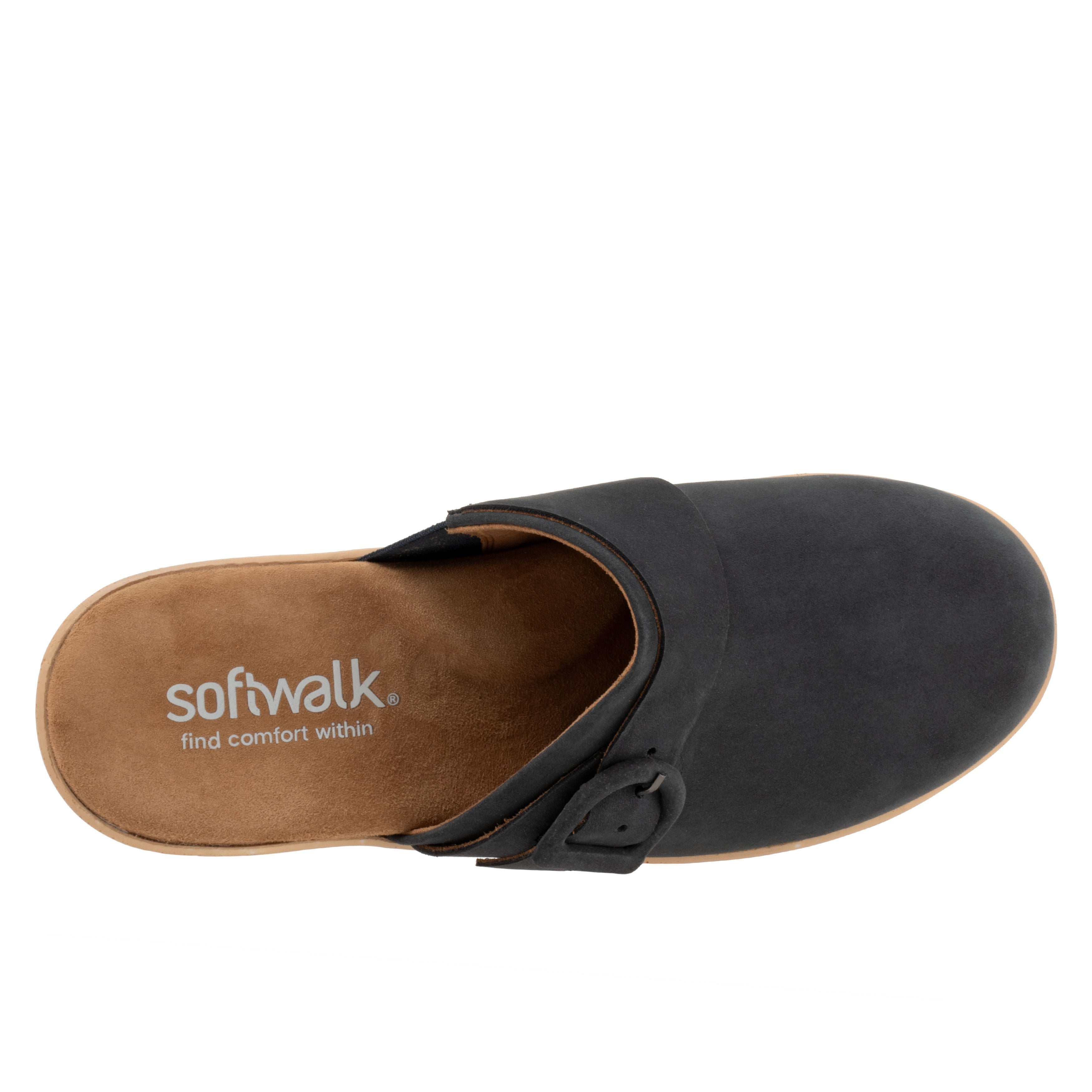 Ferrara Clog, DARK NAVY NUBUCK, alternate image number 3