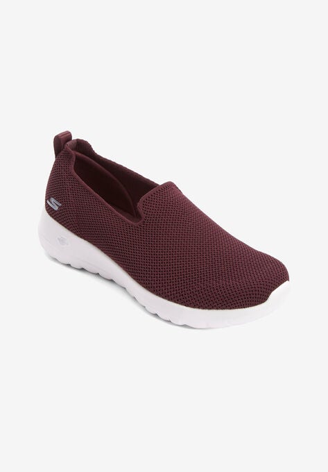 The Go Walk Joy Sneaker , BURGUNDY MEDIUM, hi-res image number null