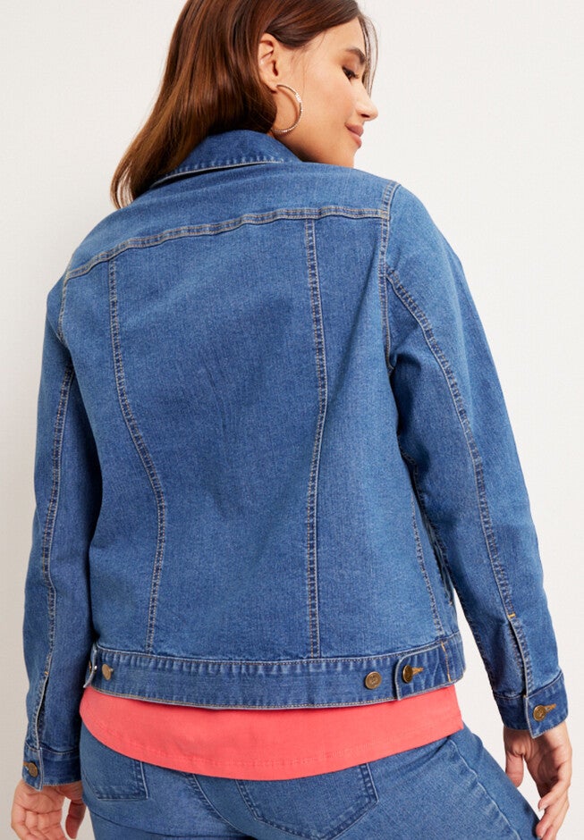 Essential Denim Jacket, , on-hover image number null