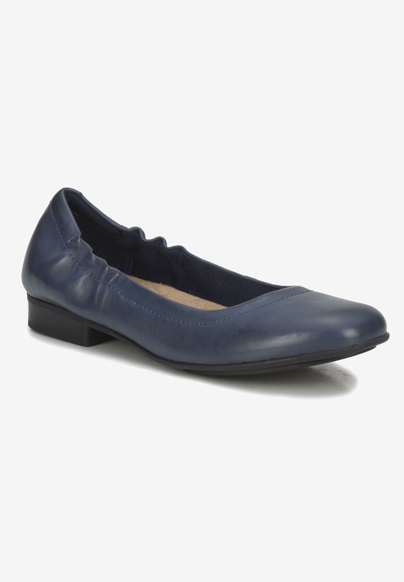 Tess Flat, NAVY LEATHER, hi-res image number 0