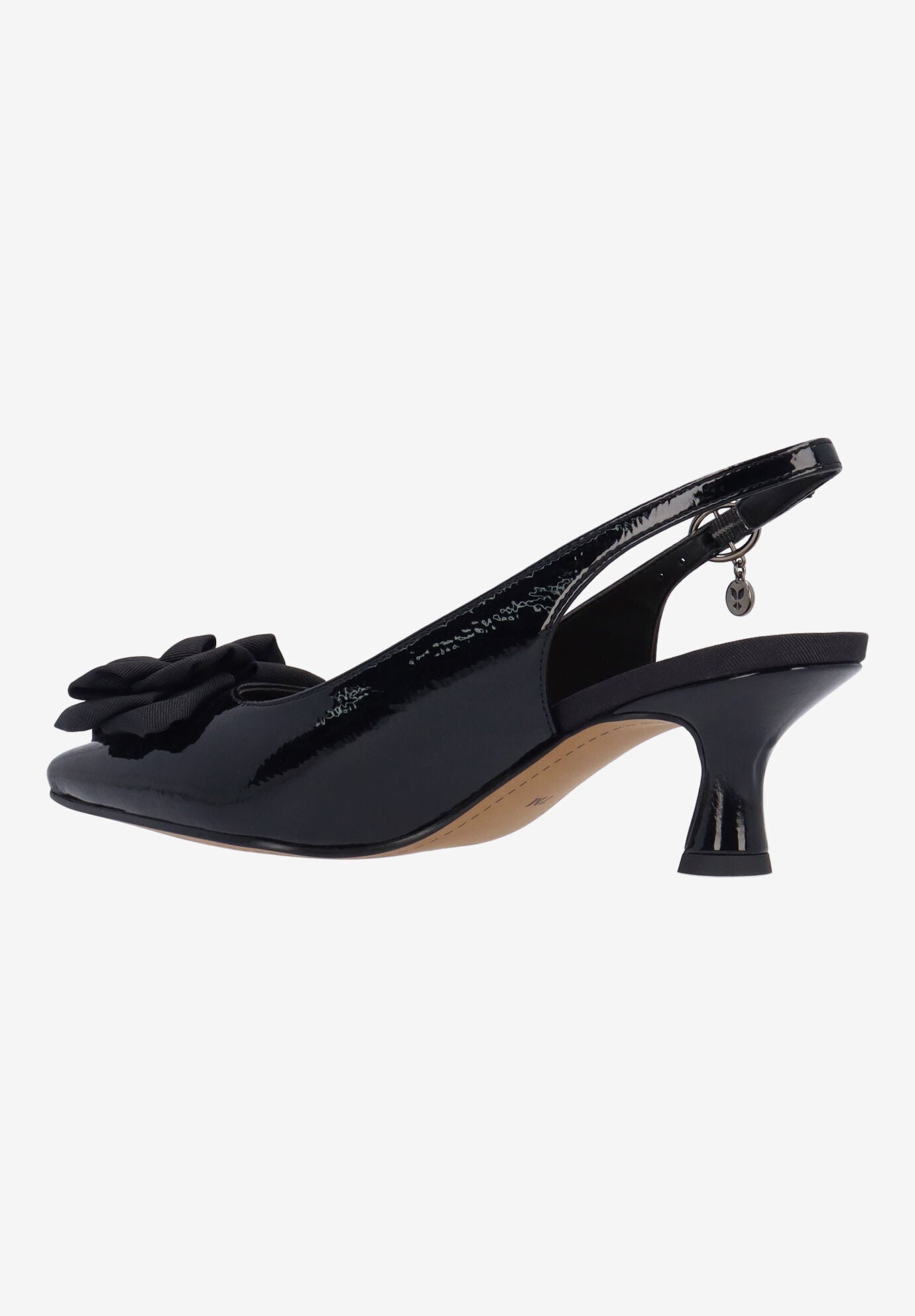 Kendry Slingback Pump, BLACK, alternate image number 5