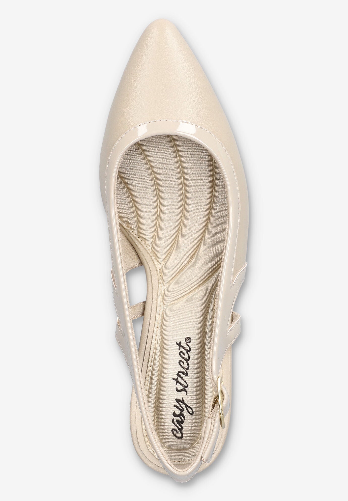 Glisten Slingback Pump, BONE, alternate image number 6