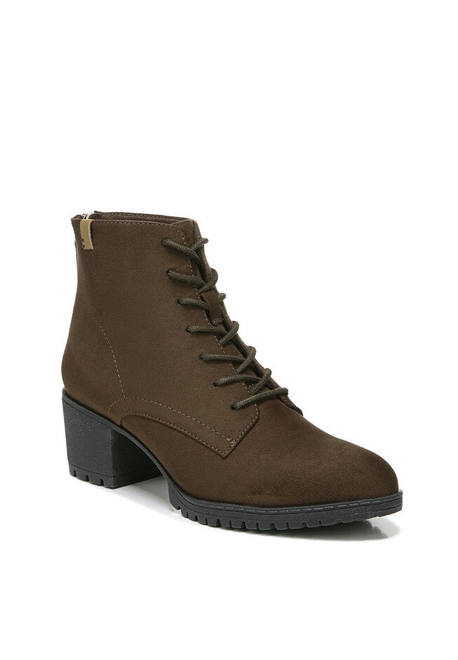 Laurence Bootie, CHOCOLATE MICRO SUEDE, hi-res image number null