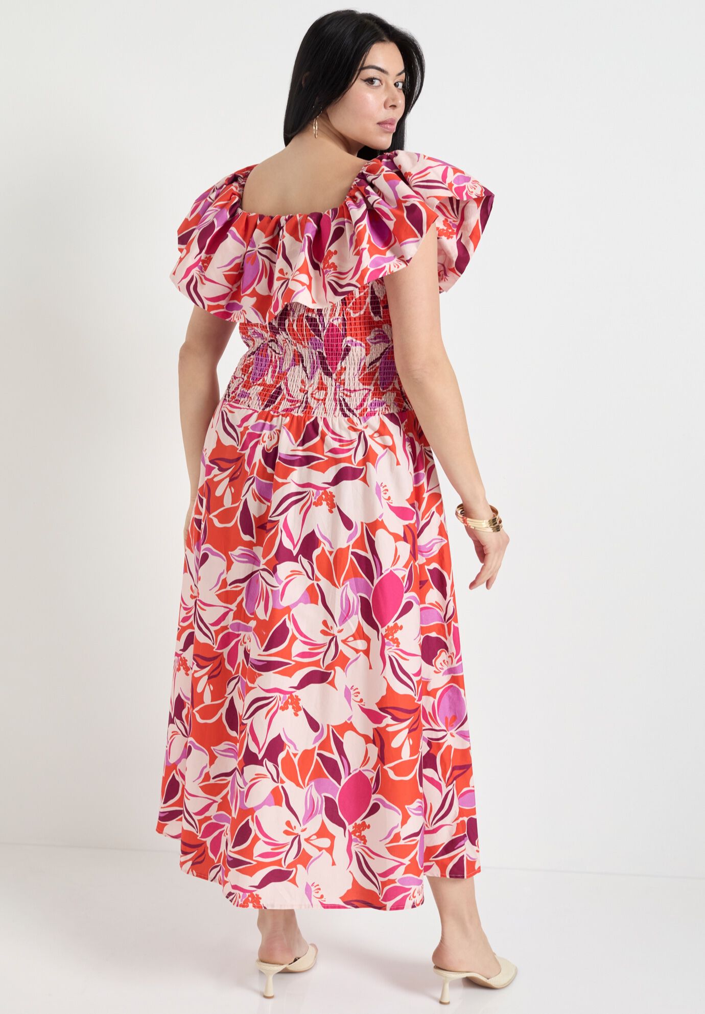 Smocked Bubble Dress, THE BLOOMS, on-hover image number 1