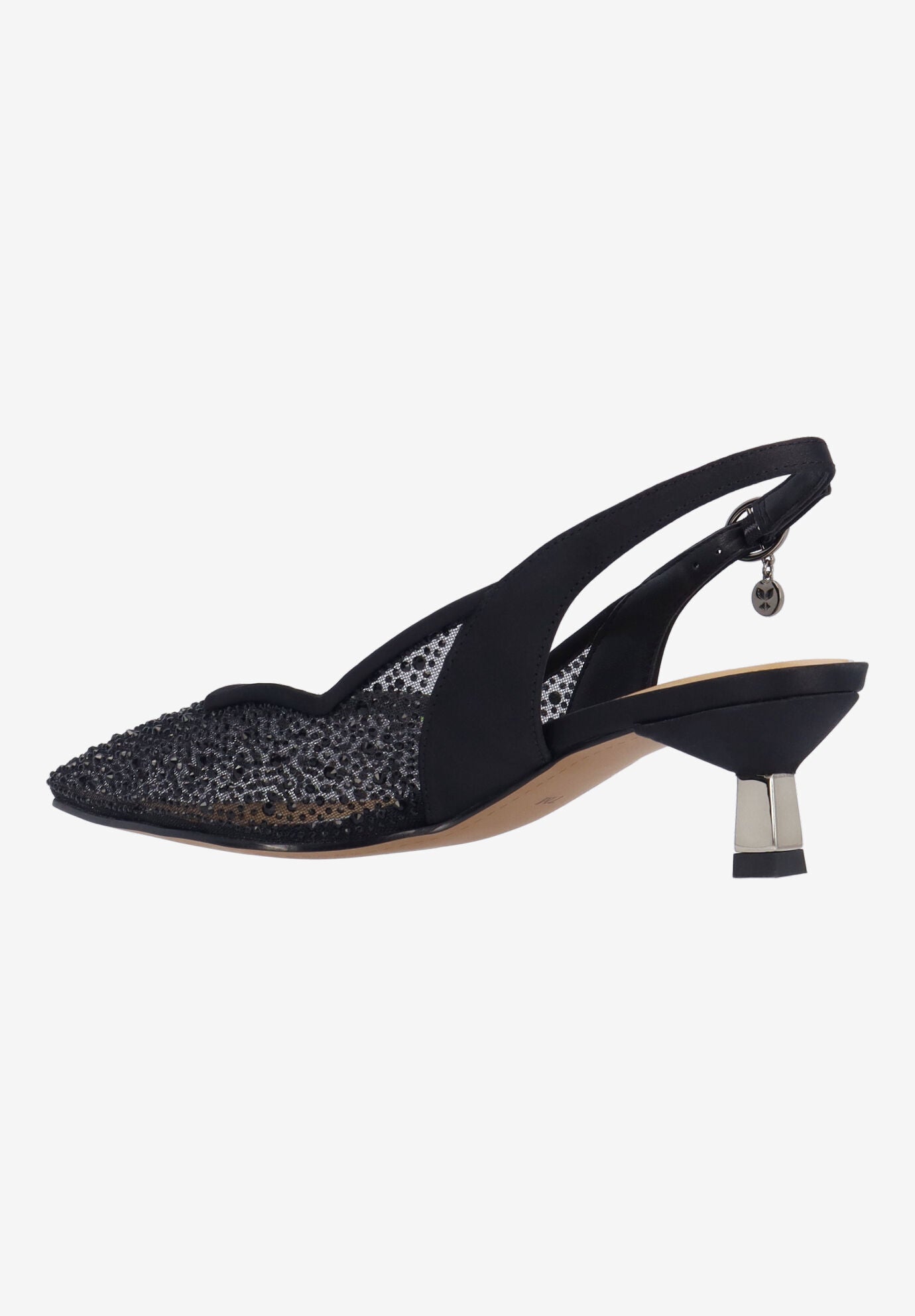 Aleksa Slingback Pump, BLACK, alternate image number 5