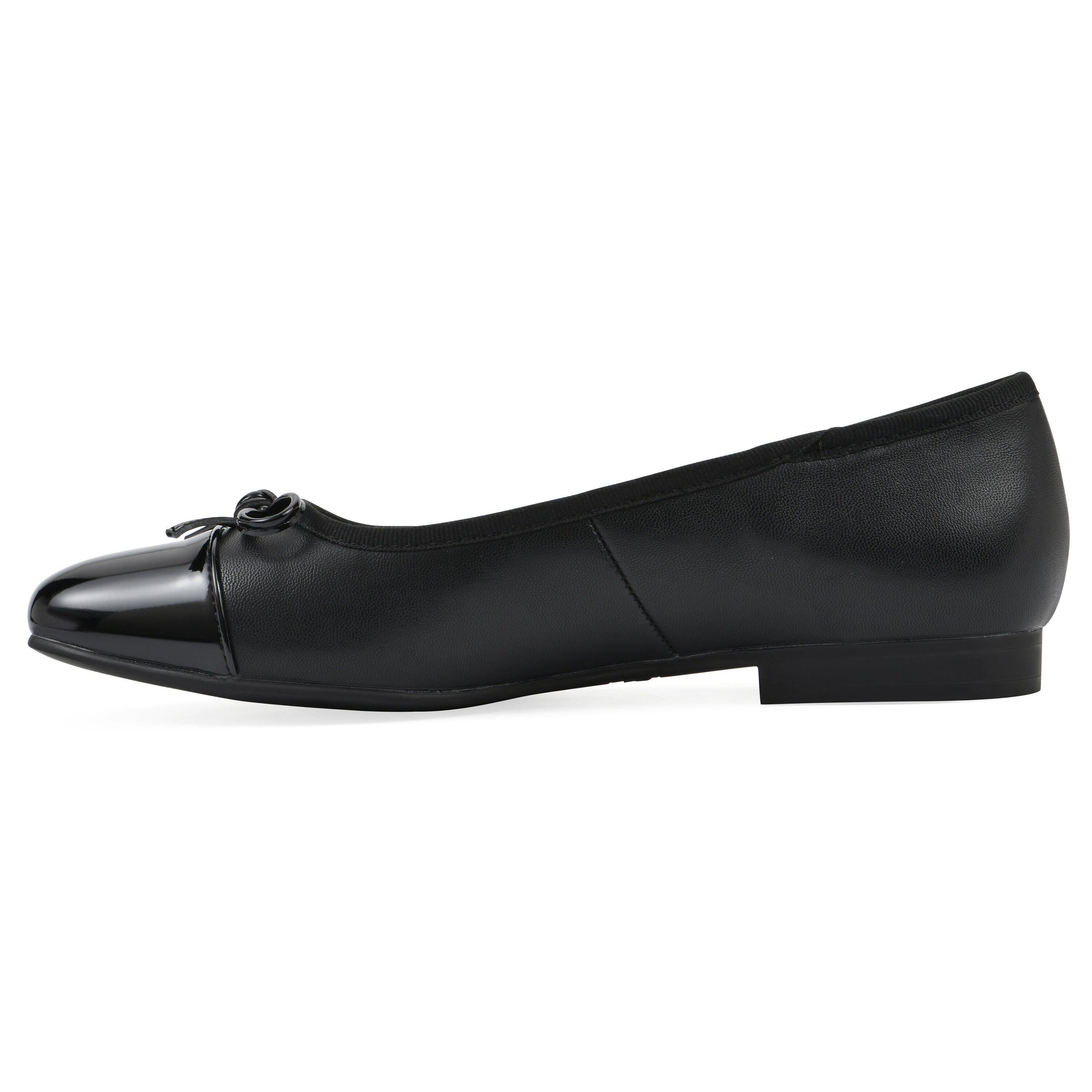 Bocci Ballet Flat, BLACK BLACK SMOOTH, alternate image number 3