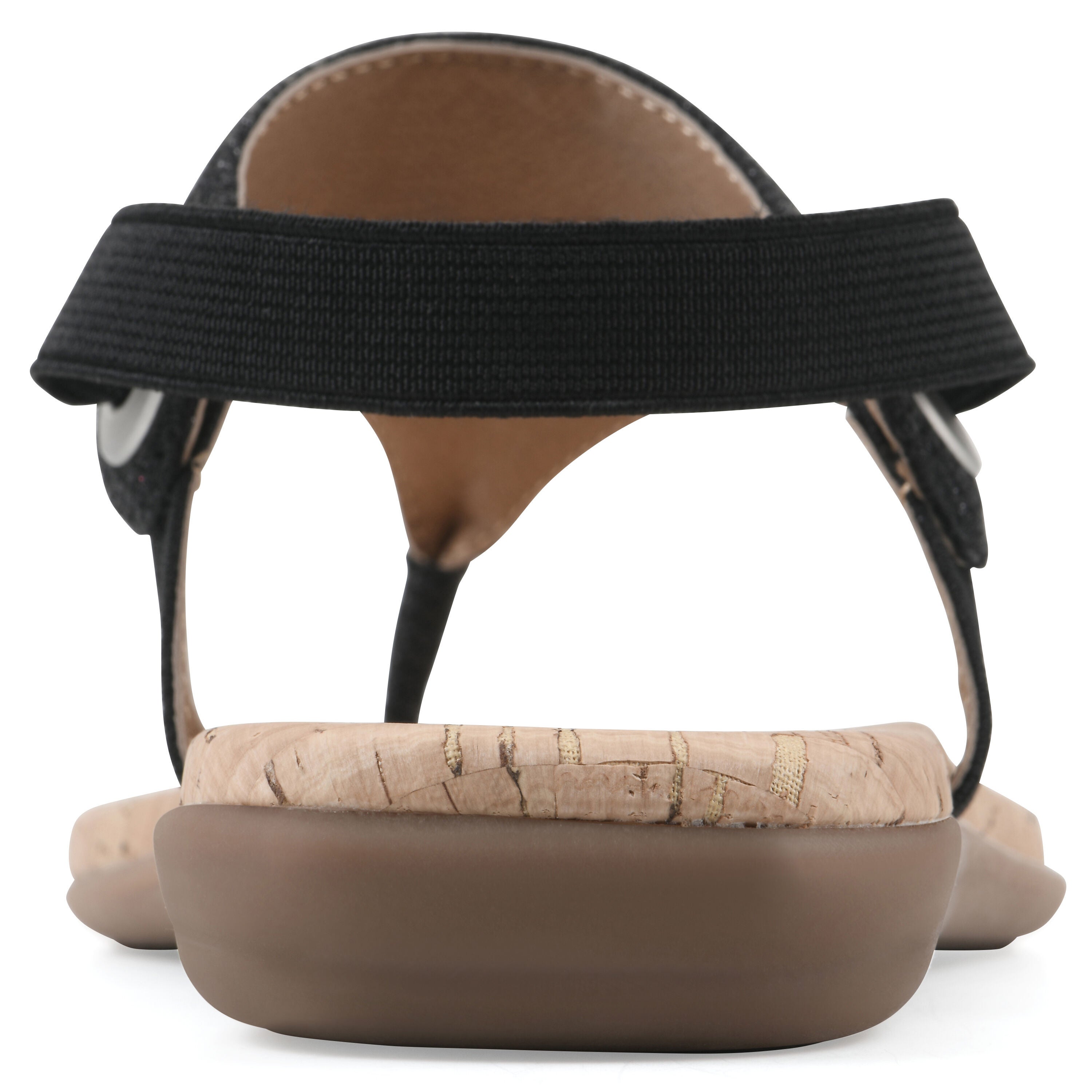 Lifeway Sling back sandal, BLACK GLITTER, on-hover image number 1
