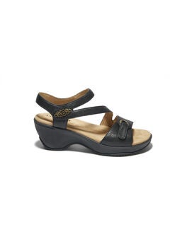 Cindy Ankle Strap Wedge Sandal