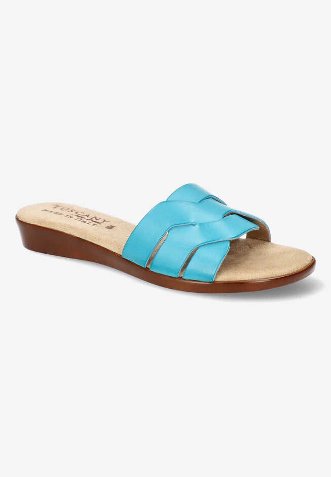 Nicia Sandals, TURQUOISE, hi-res image number 0
