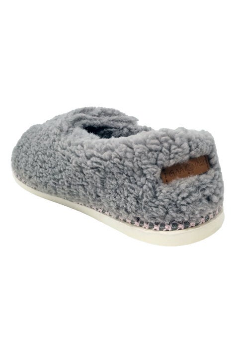 Berber Adjustable Fullfoot Open Toe Slipper, , on-hover image number null