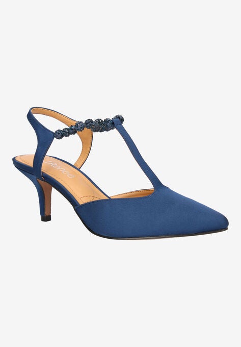 Nimah Pumps, NAVY, hi-res image number null