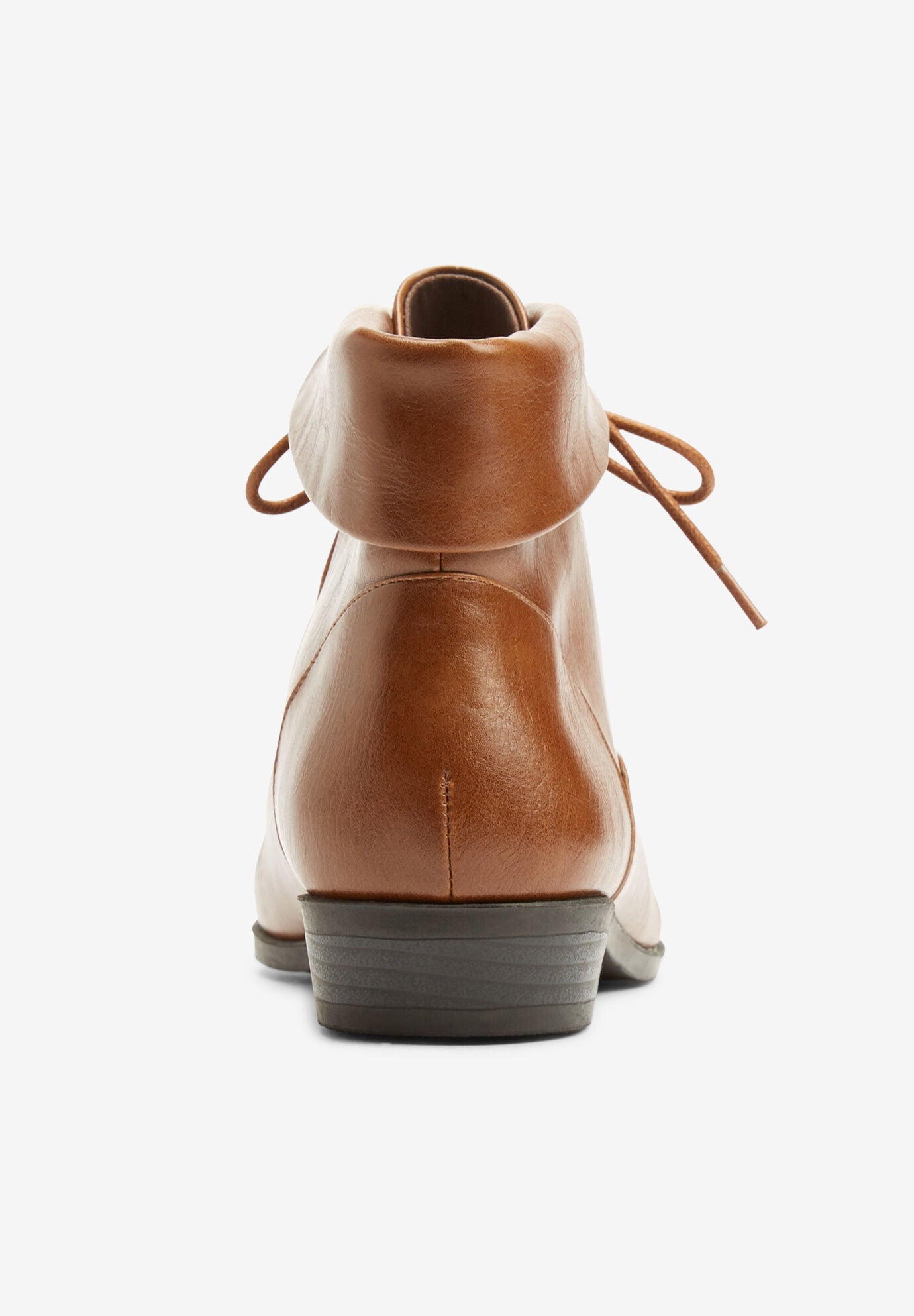 Woman within booties on sale