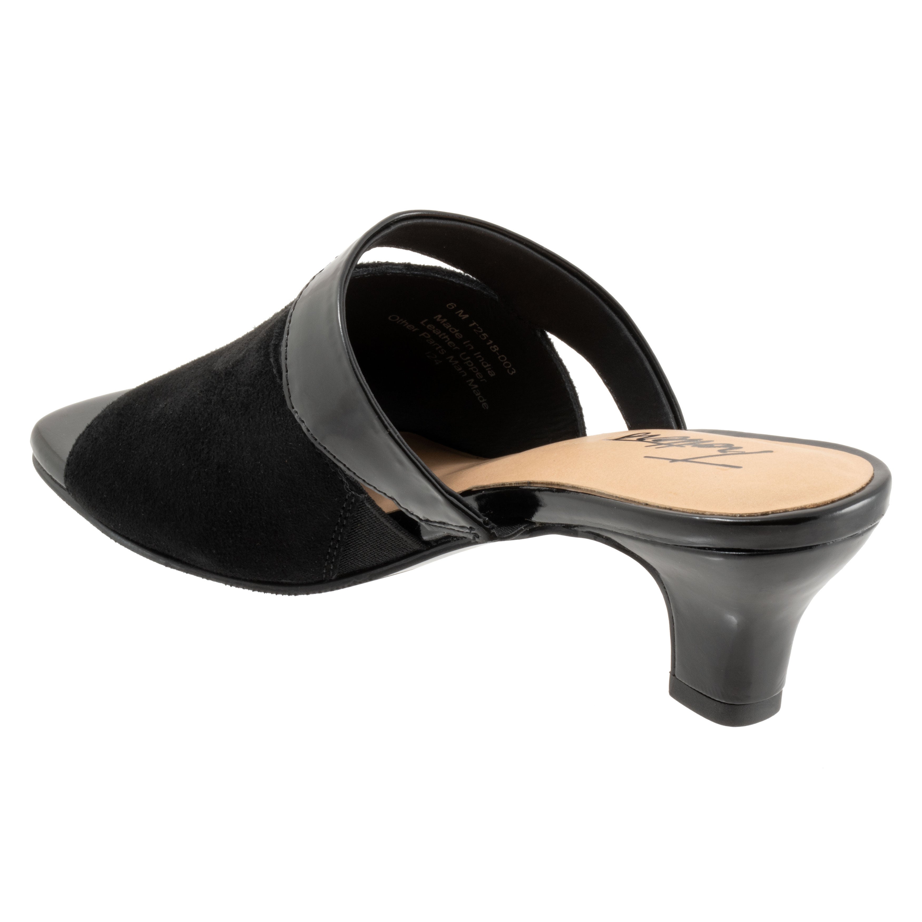 Ninette Sandal, BLACK SUEDE, on-hover image number 1