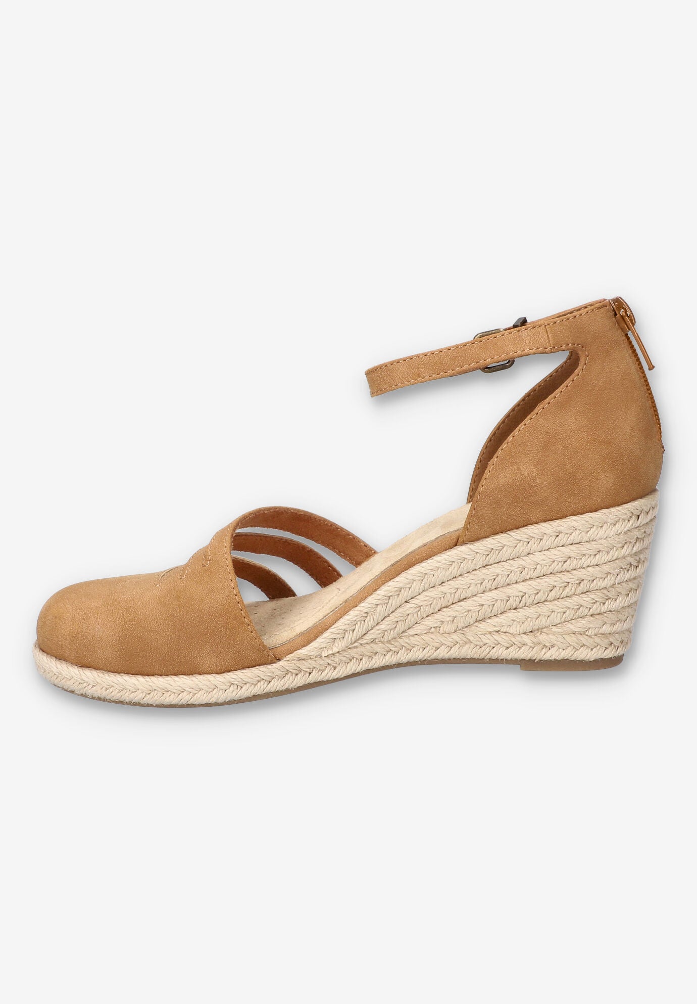 Daytona Espadrille Wedge, TAN, alternate image number 4