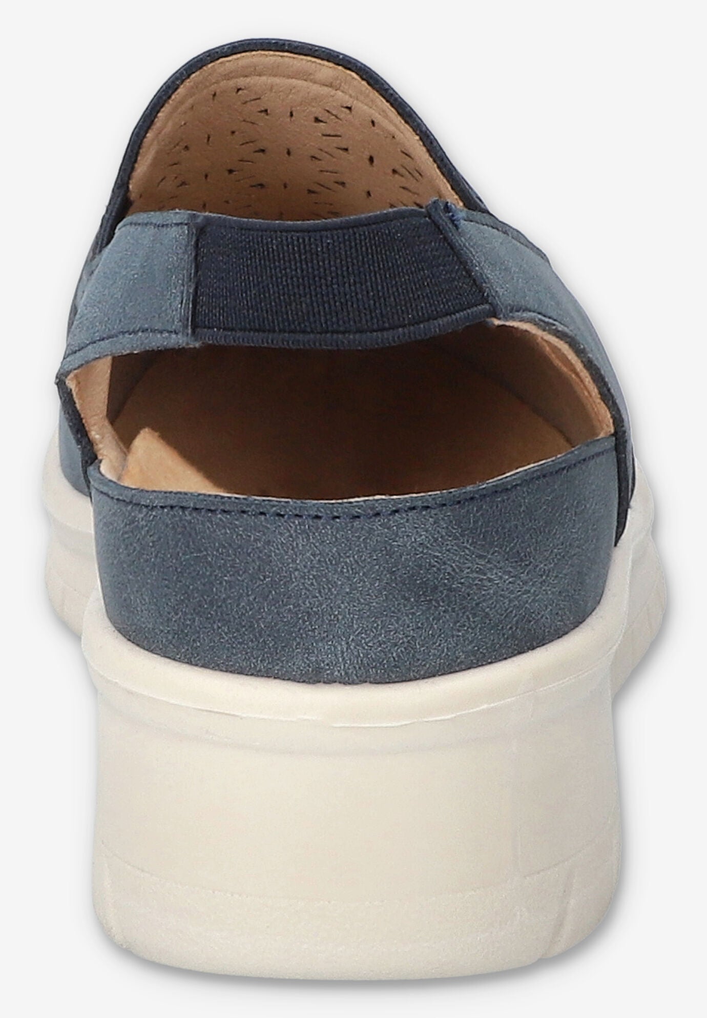 Petal Comfort Wedge, NAVY, alternate image number 3