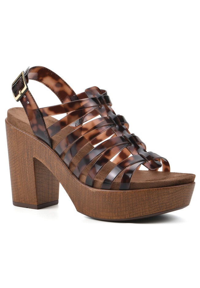 Alli V Dressy Sandal, BROWN MULTI SMOOTH, hi-res image number null
