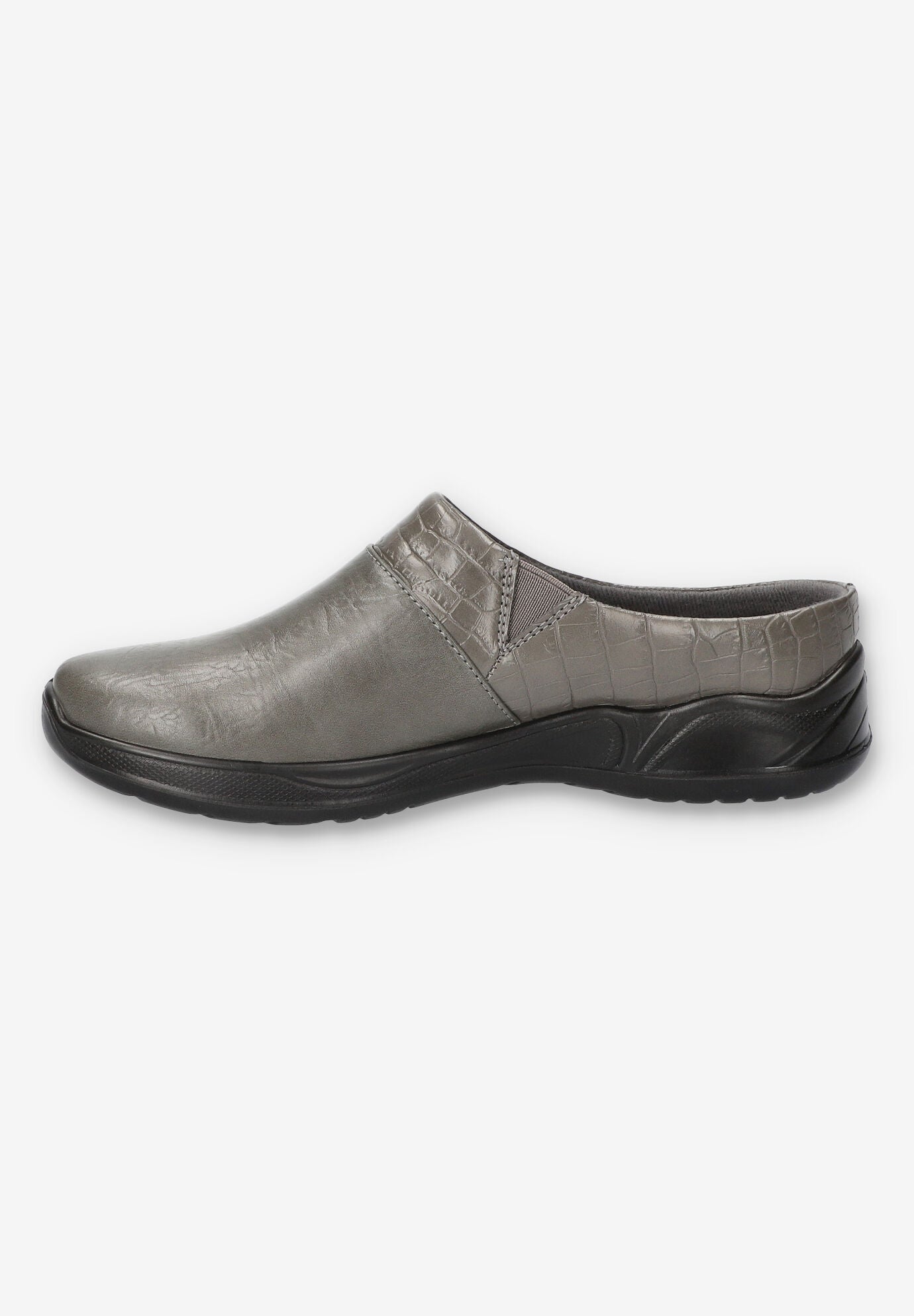 Janalee Comfort Mule, GREY CROCO, alternate image number 4