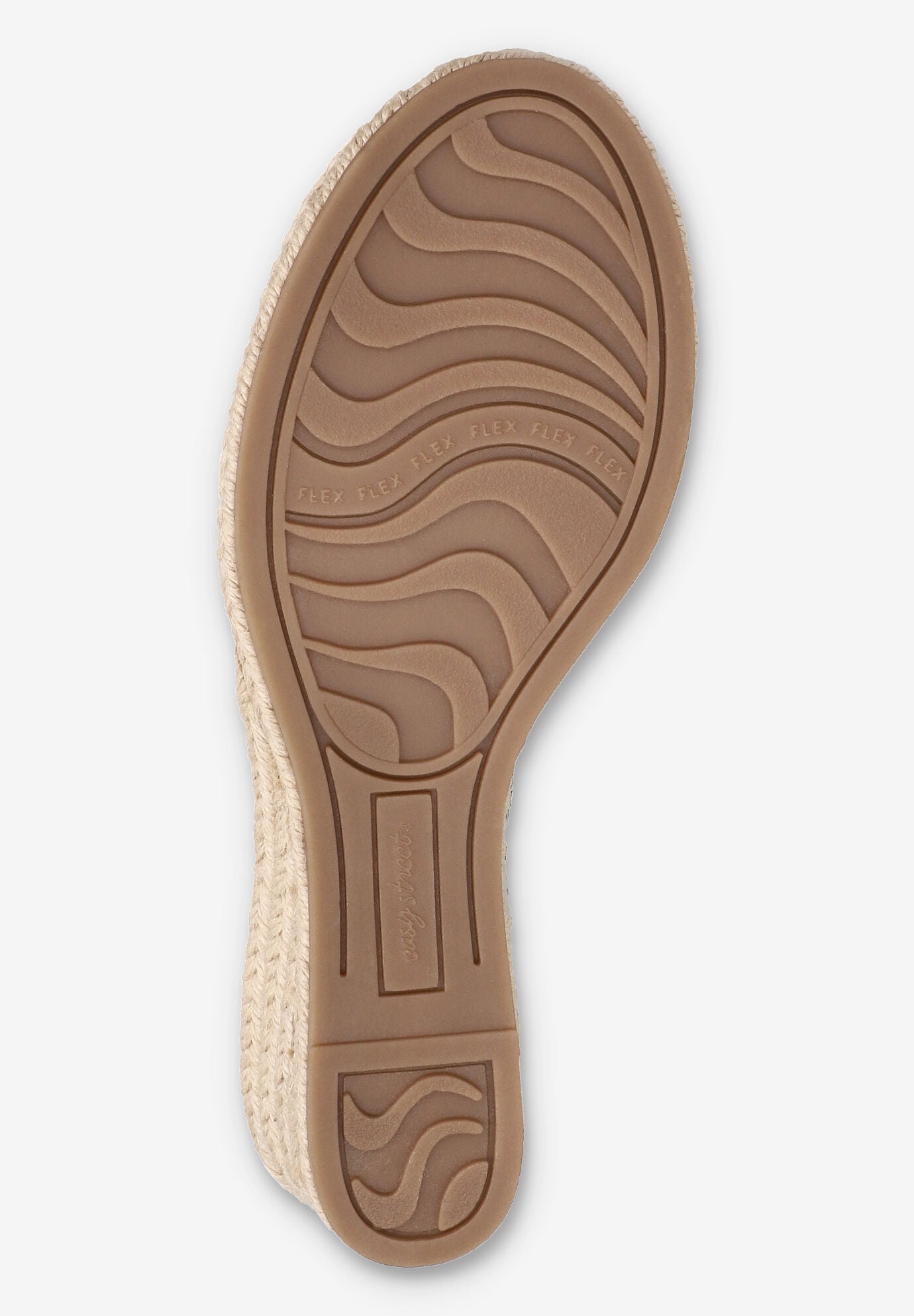 Coast Espadrille Wedge, WHITE LINEN, alternate image number 5