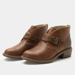 Mikki Western Buckle Bootie