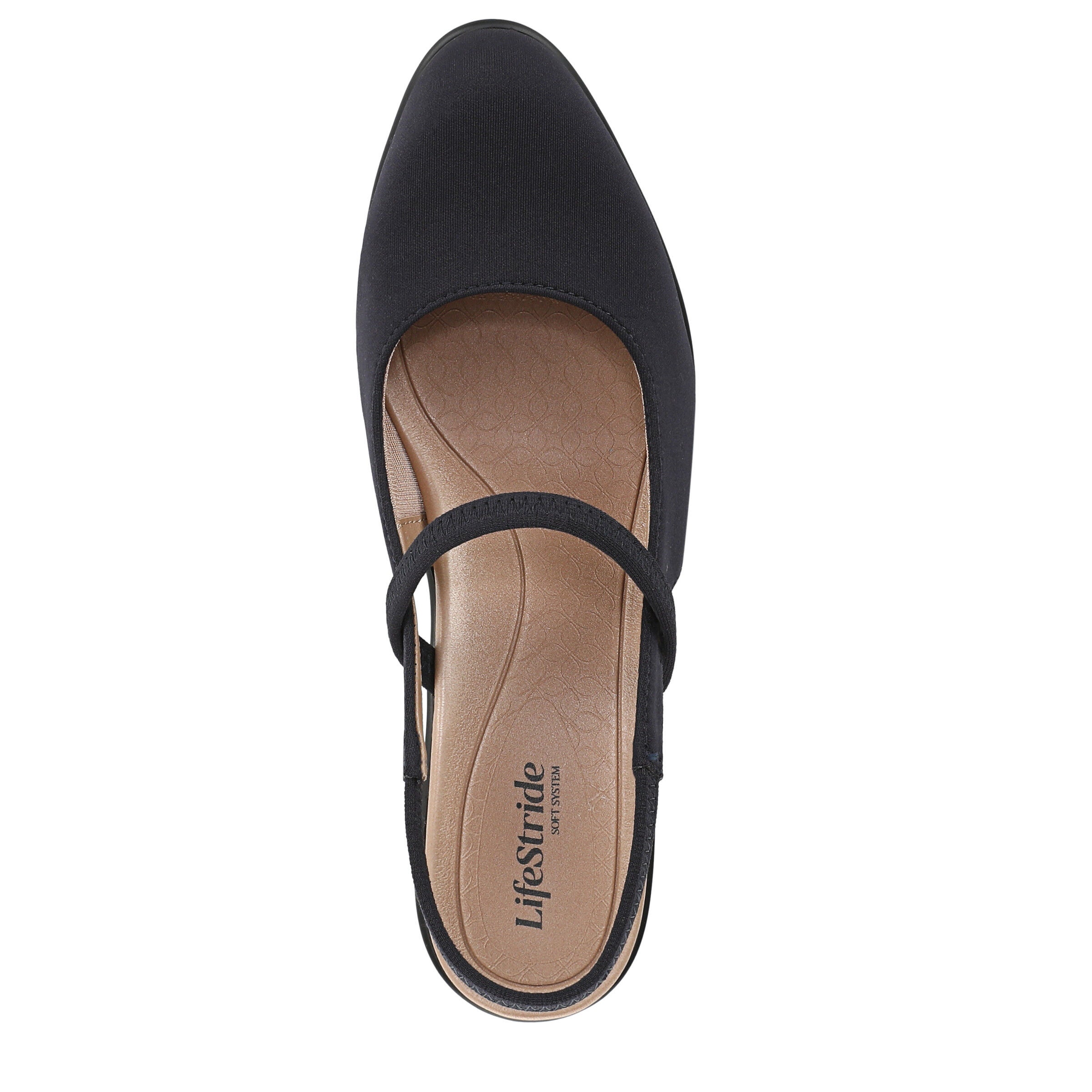 Evoke Slingback, LUX NAVY FABRIC, alternate image number 6