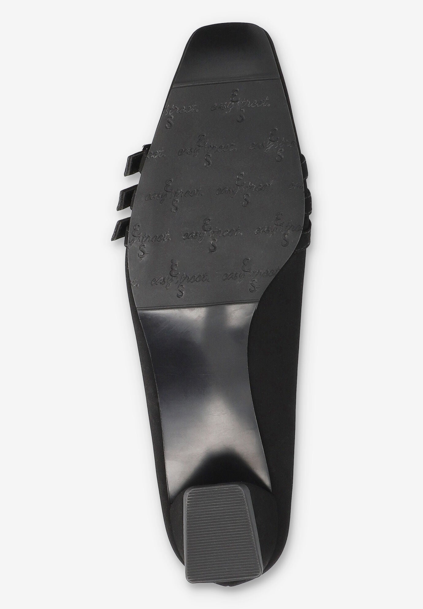 Enya Sqaure Toe Pump, BLACK LAMY, alternate image number 5